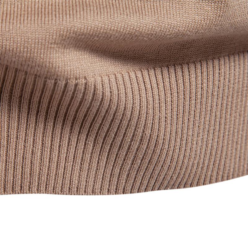Gant Høst/Vinter Brodert Ny Stor Herregenser Halv Glidelås Strikket Genser Casual Stripet Herretopp