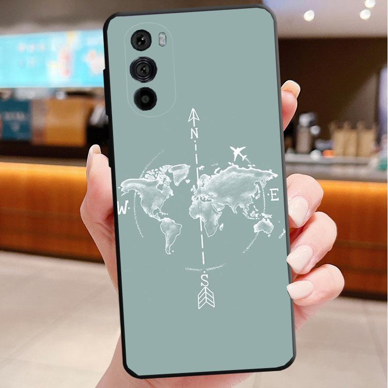 Cute Airplane Phone Case For Motorola Edge 60 50 40 Pro 60 50 40 30 Ultra Neo Fusion Moto G Play G Stylus G Carcasas