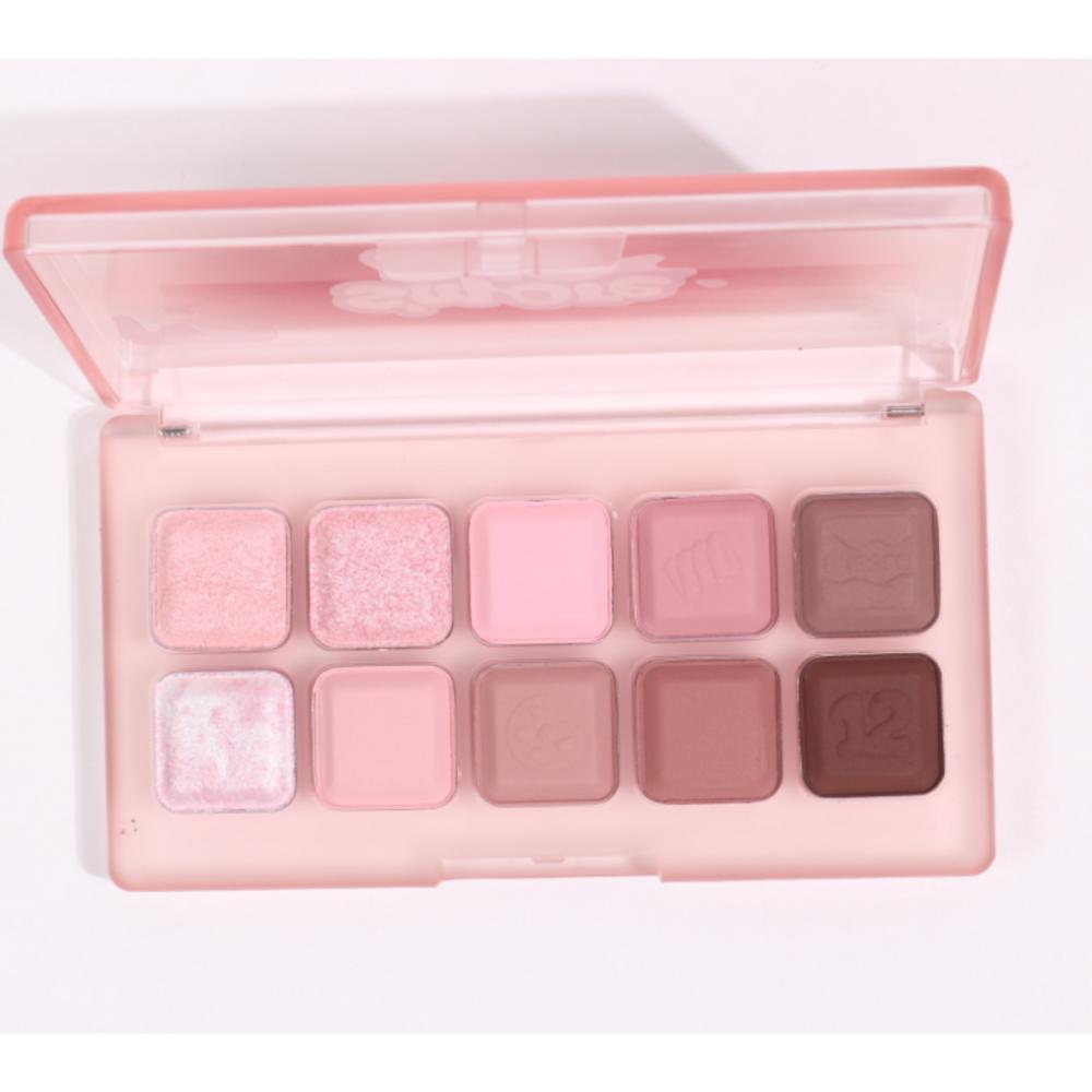 

Lilybyred Mood Keyboard S mores Deep Collection / Палитра теней для век, [12]. Strawberry Chips mores, 1 набор