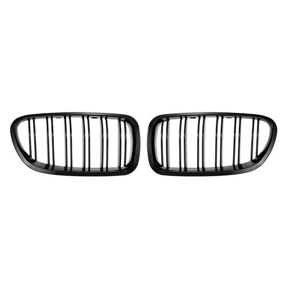 For BMW 5 Series F10 F11 M5 2010-2016 Front Hood Kidney Bumper Racing Grille Mesh Double Slat Grill Car Replacement Accessories