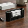 3D Printed Roman Column Business Card Holder & Desktop Organizer - Minimalist Striped Suitable for Office Reception Desk