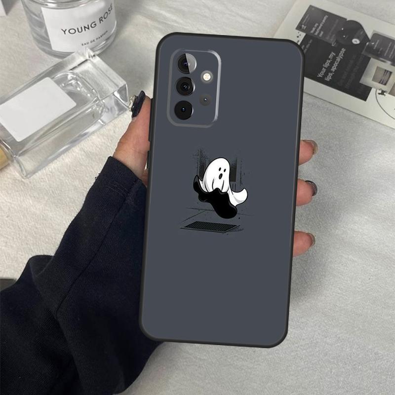 Ghost Halloween Case For Samsung Galaxy A06 A16 A26 A36 A56 A53 A32 A52 A33 A13 A55 A35 A15 A14 A34 A54 A17