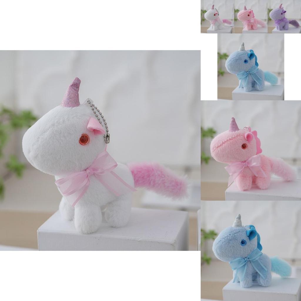 Adorable Plush Unicorn Keychain With Soft Pp Cotton Filling In Various Colors