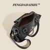Light luxury texture handbag women's bag crocodile pattern temperament versatile shoulder bag capacity messenger bag