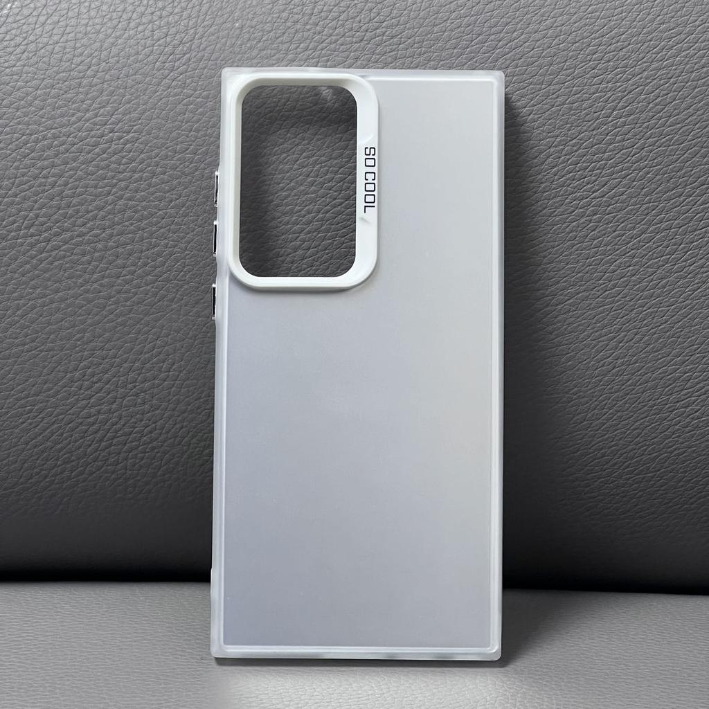 For Samsung Note 20 Ultra Case Galaxy Note20 S20 S21 S22 S23 S24 Plus S21 Fe Phone Cover Luxury Metallic Aurora Skin Matte Cover