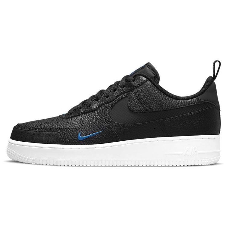 

Nike Air Force 1 LV8 Reflective Swoosh — черные мужские кроссовки Game-Royal White DN4433-002