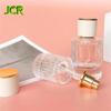 50ml Screw-Top Perfume Refill Bottle, 100ml Black Vertical Stripe Spray Bottle, Cosmetic Glass Empty Bottle in Stock