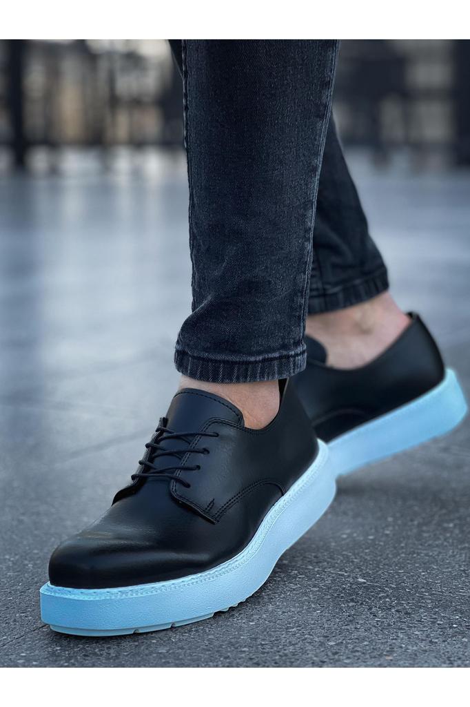 Chekich H New Collection CH001 Classic Lace Men Shoe White Black Brown Tan