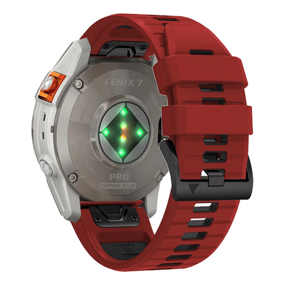 QuickFit 22mm 26mm Silicone Watch Band For Garmin Fenix E 8 5 5X 6X 7 7X/Epix Pro Gen 2 TACTIX/Mk2 Mk2i G1/MARQ/Enduro 3 2 Strap