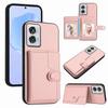 Custodia Compatibile Per Motorola Edge 50 Fusion 5G Porta Carte RFID Cavalletto Cover Posteriore in TPU + Pelle PU