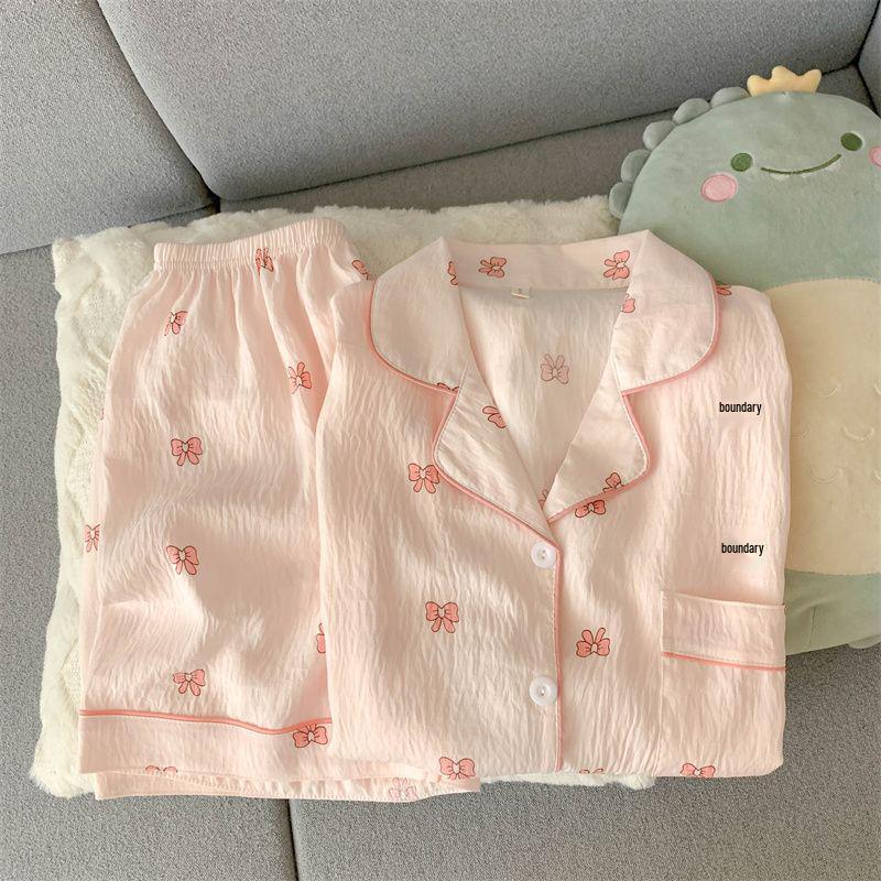 Dolce Pigiama in Cotone Nuvola per Donna - Set Estivo 2026 a Maniche Corte