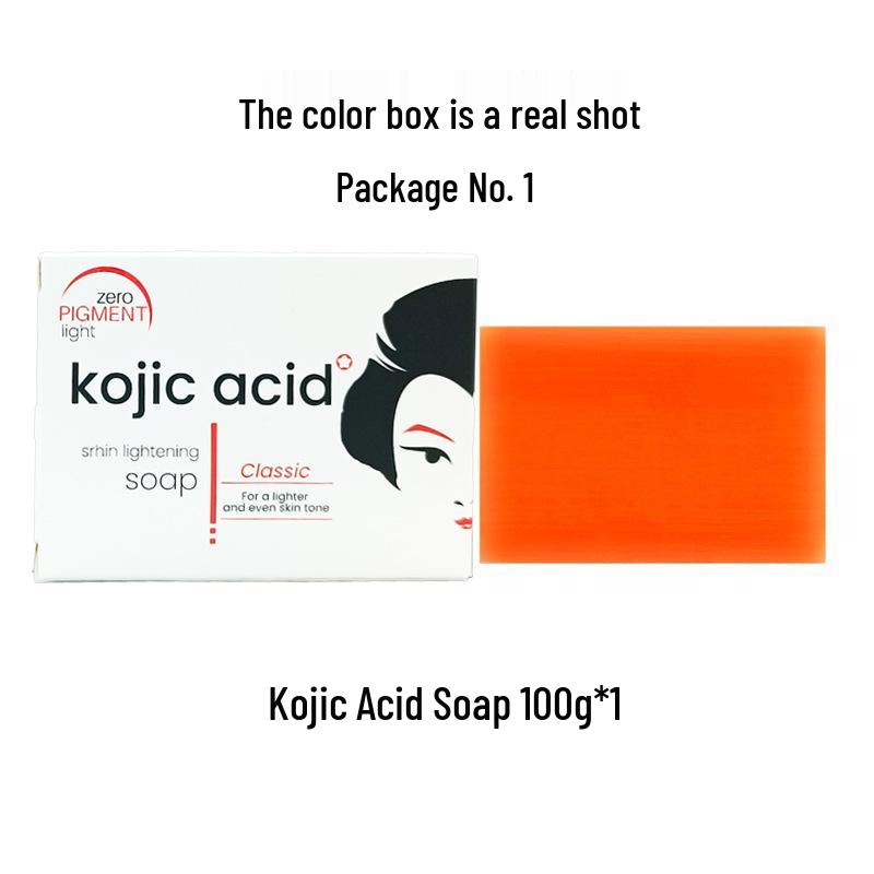 Kojic Acid, Curcumin, Papaya, and Essential Oil Fragrance Soaps for Cleansing and Bathing