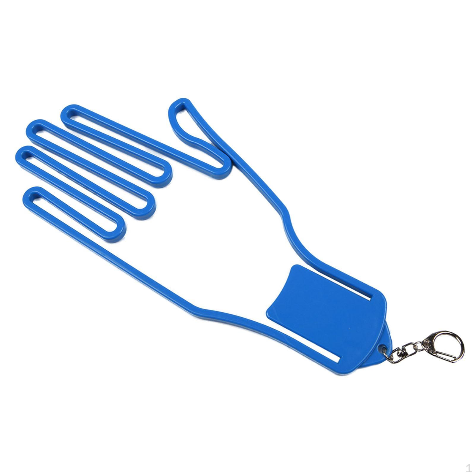 

Аксессуары для гольфа для ухода за перчатками, Портативная поддержка для мужчин и женщин синий