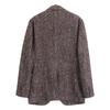 TOMORROWLAND [FERLA] Brown Silk-Wool Blend Herringbone Jacket Coat 50 BrownUsed