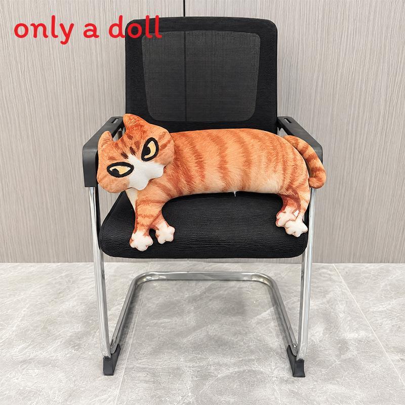 Cat Plush Toy Hanging Keychain With Cartoon Animal Design For Bag Decor And Gifts