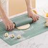 Tapete de Medição e Amassar em Silicone Tapete de Farinha Doméstico Tábua de Enrolar Espesso Antiderrapante - Muito Adequado para Fazer Bolos e Pães