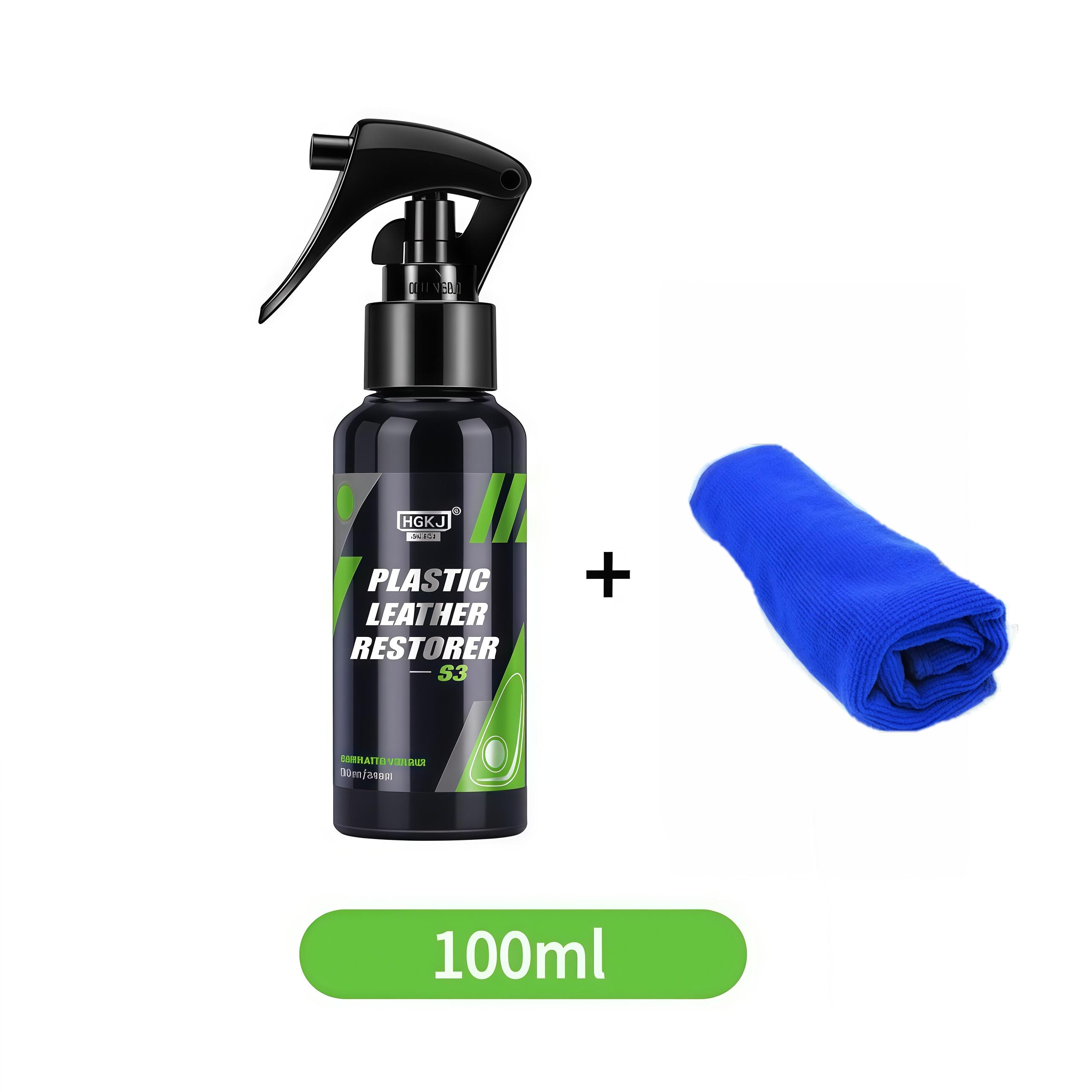 

50/100/300 мл Восстанавливающее средство для пластика, восстанавливающее покрытие для пластика, средство для ремонта кожи, средство для ремонта автомобильных сидений, жидкость для чистки салона автомобиля 100ml