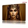 Metal Wall Art Vintage Egyptian Pharaoh Gold Decor