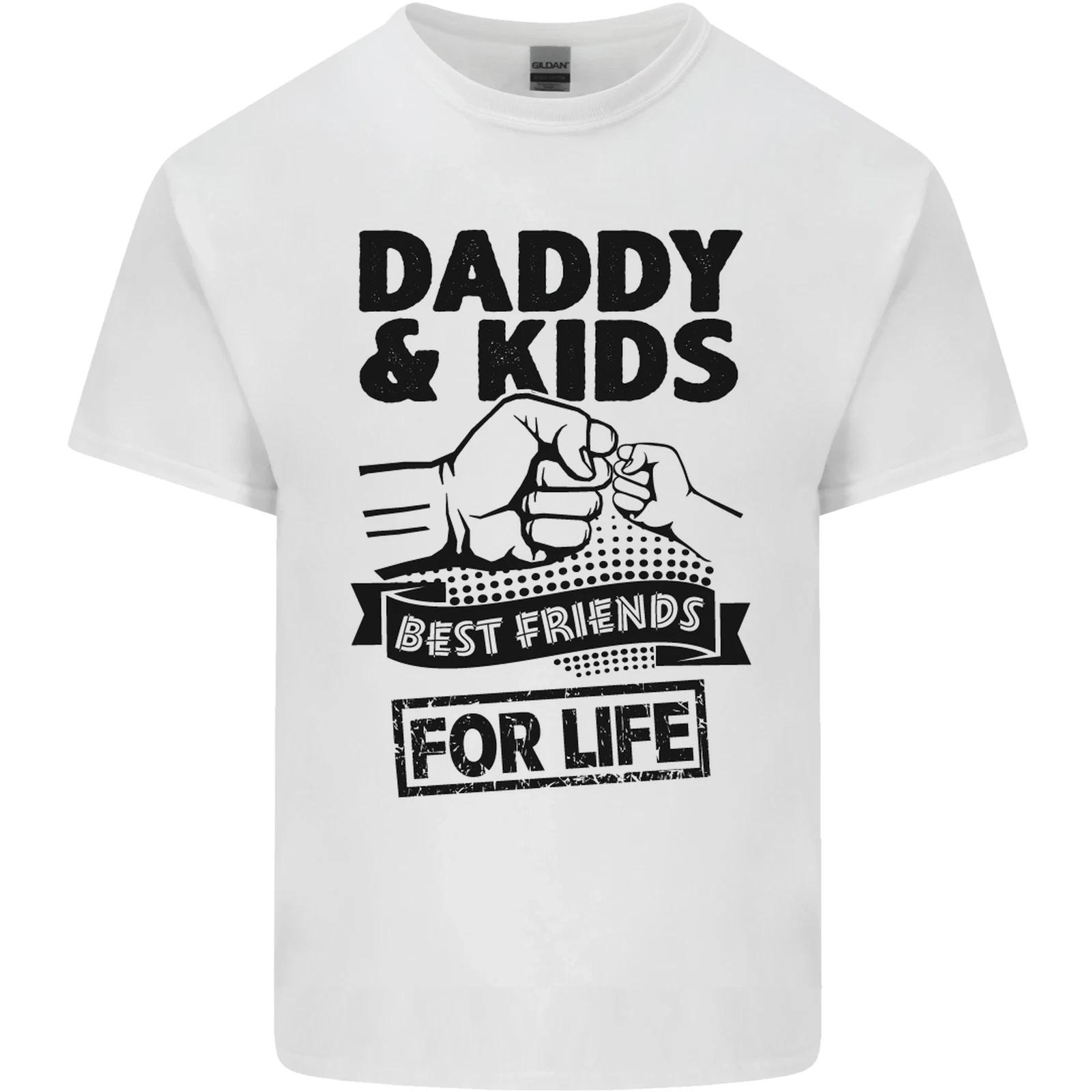 Daddy & Kids Best Friends Fathers Day Kids T-Shirt Childrens M