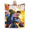Покрывало для игры Dispatch Blanket Cover Invisigal Водяной Мальчик Шерстяное Пледовое Покрывало Декор для Путешествий на Самолете Ультрамягкое Теплое Покрывало на Кровать