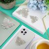 Shine Crystal Car Bumpers Sticker Decal Glittering Rhinestones Laptop Decoration