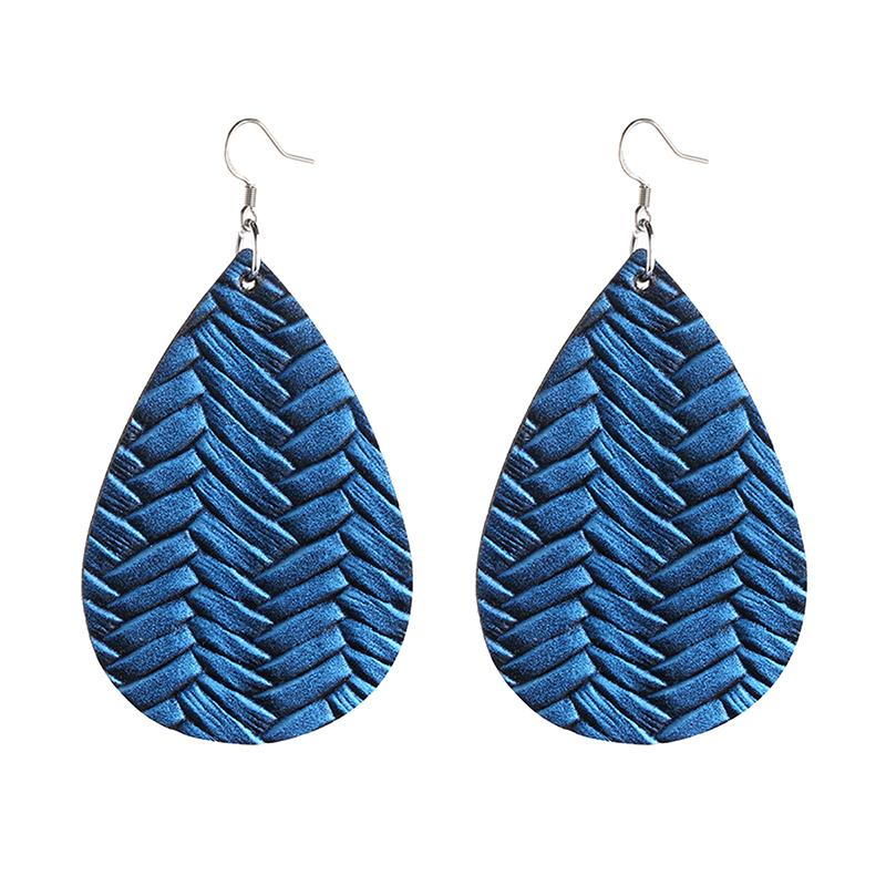 

Fashion Teardrop Soft Faux Leather Earrings For Women Lightweight Drop Earings Jewelry Antique Dangle Earrings Gifts Wholesale
