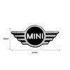 For BMW Mini Cooper S R55 R56 R50 R53 R60 F55 F56 4pcs 3D Speaker Stereo Speaker Aluminum Badge Emblem Sticker GP9