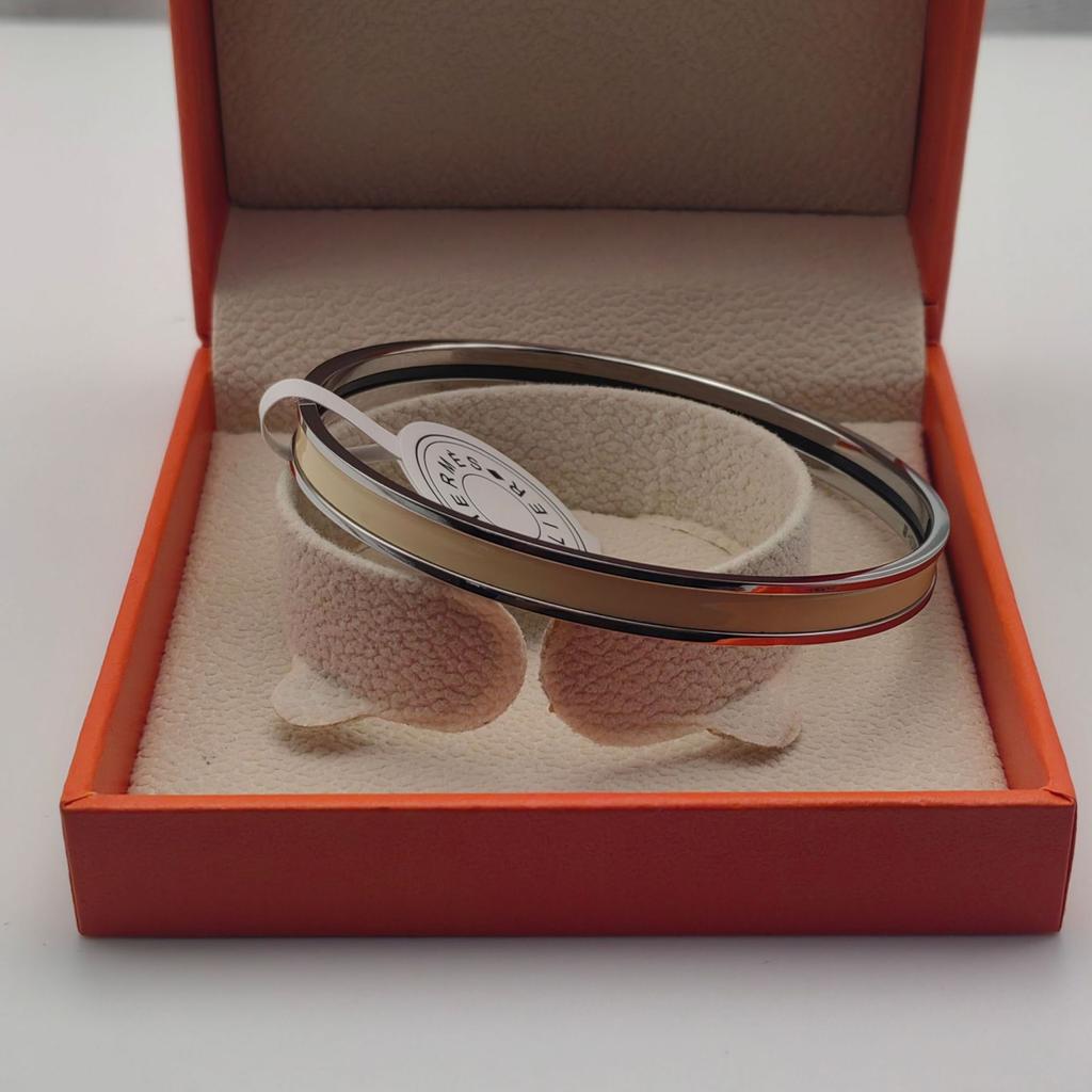 Fashion 6mm Closed Color Plain Ring Bracelet Non-Fading Bracelet Women's Men's Trend Jewelry Wear Accessories 2026