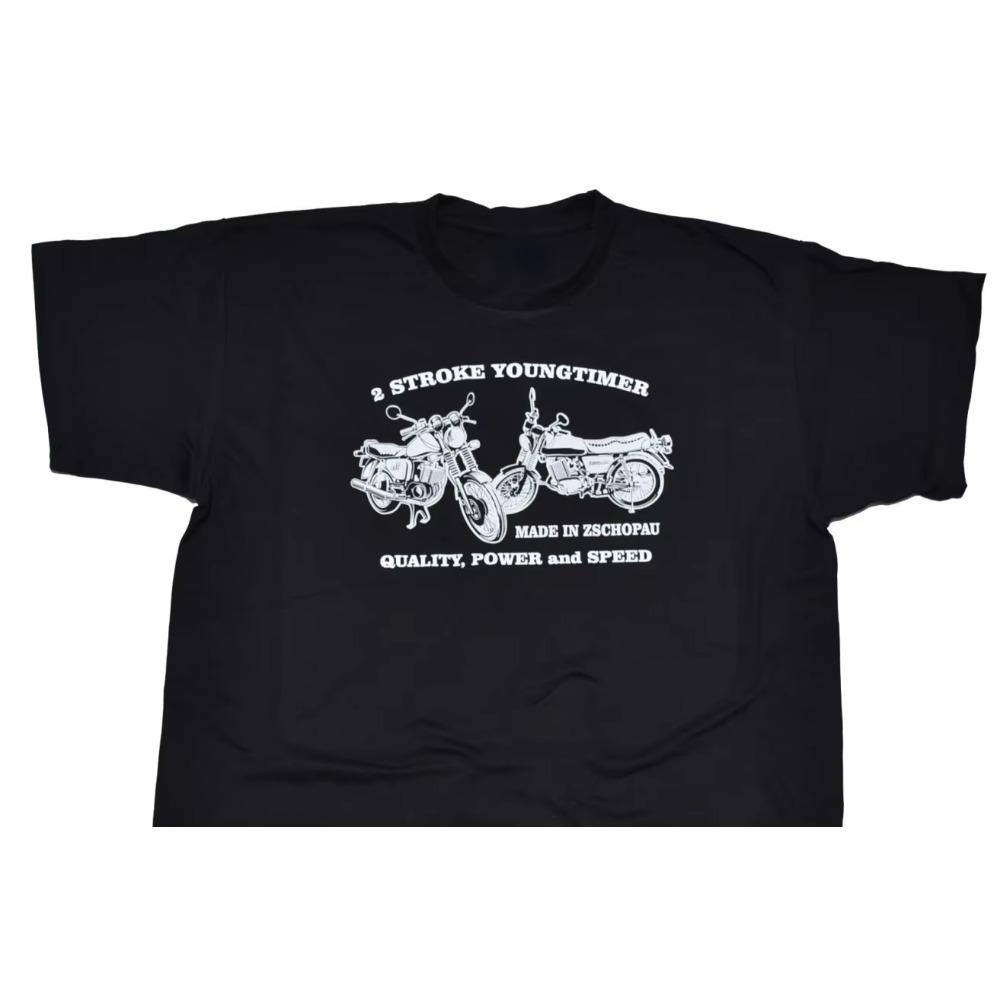 

Quality Power and Speed. 2 Stroke Youngtimer Motorcycle T-Shirt. Premium Cotton Short Sleeve O-Neck Mens T Shirt New S-3XL XXXXXL чёрный