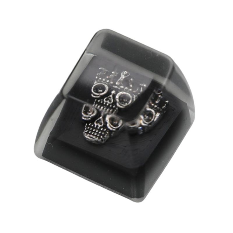 Artisans Dark Series Resins Keycaps With Glowing Effect AntiWear Key Top For Mechanical Keyboards