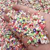 1200pcs Mixed Style Polymer Clay Snowflake Santa Claus Christmas Tree Hat Socks Mushroom Ice Cream Pattern Accessories Nail