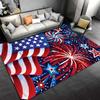 Celebration Patriotism  American Flag Carpet Yoga Living Room Room Decor Children's Crawling Mat Doormat Area Rug