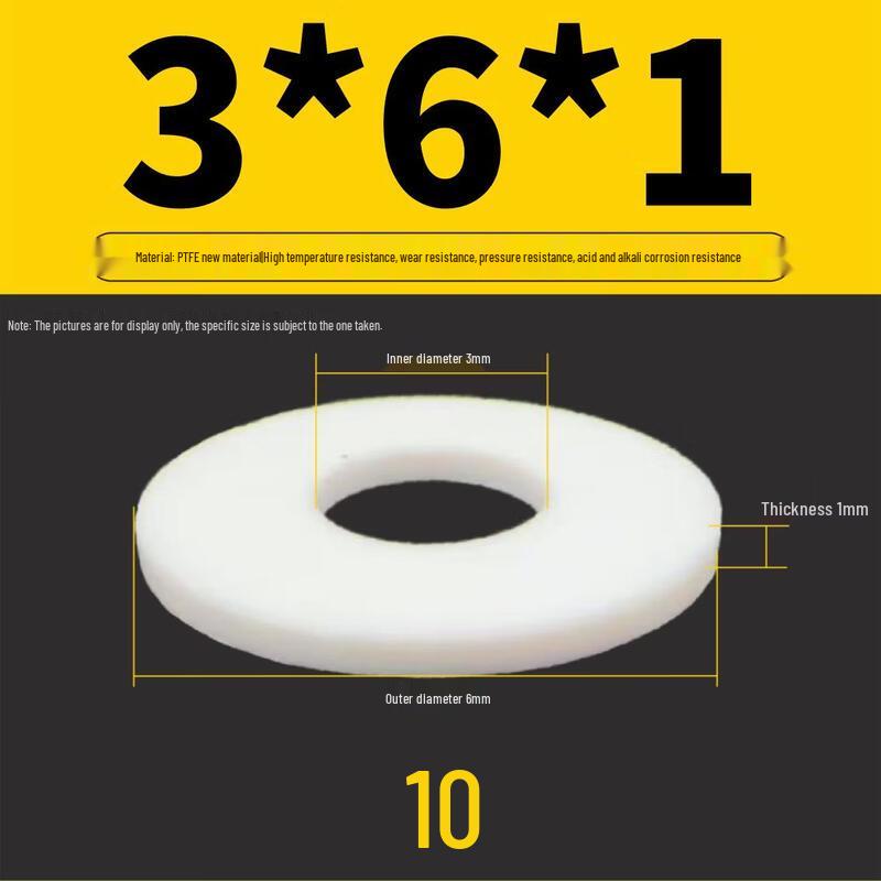 Ally High-Temperature PTFE Flat Gasket