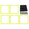 5 Pcs Agility Training Rings Multifunctional Quadrilateral Physical Speed Training Rings for