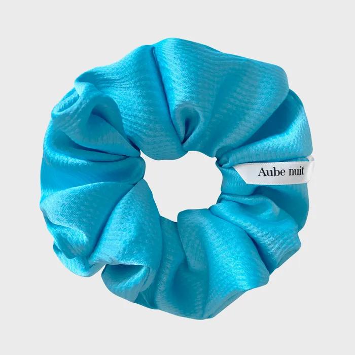 U Line Uneven Luster Lake Hair Scrunchie M