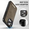 For iPhone 14 Pro Max Magnetic Case CASEME ME80 Series Leather PC TPU Phone Cover with Detachable Wallet