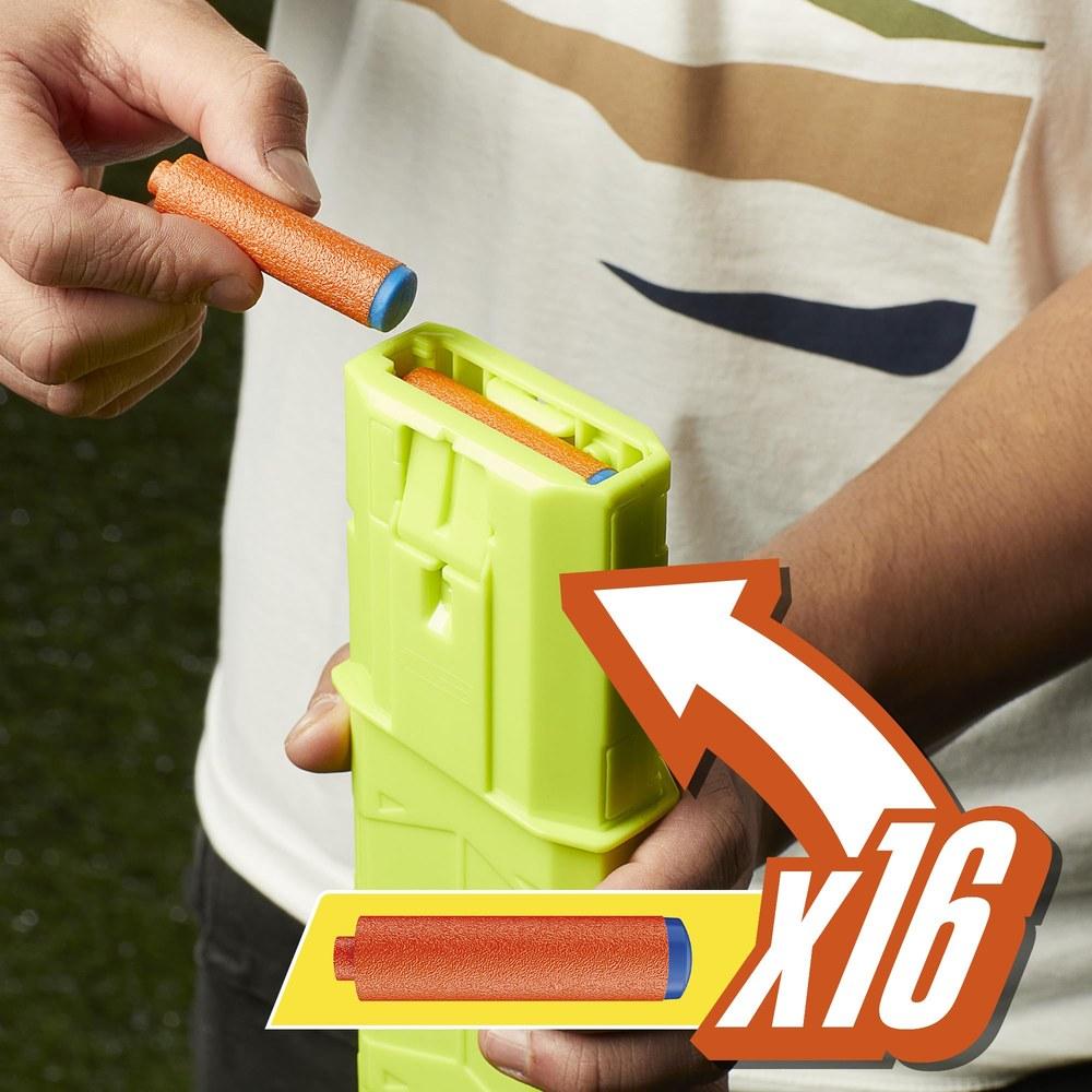 Hasbro Nerf N Series Sprinter Electric Blaster Includes 16 N1 Darts Indoor Outdoor Kids' Game Suitable for Ages 8 and Up Official Product