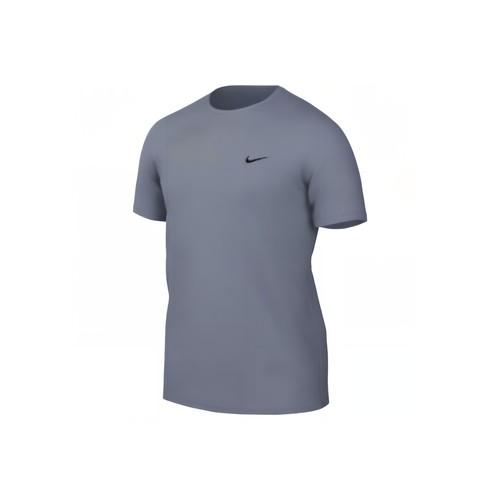 Nike Men s Crew Neck Pullover Comfortable Short Sleeve T-Shirt in Solid Blue EU M