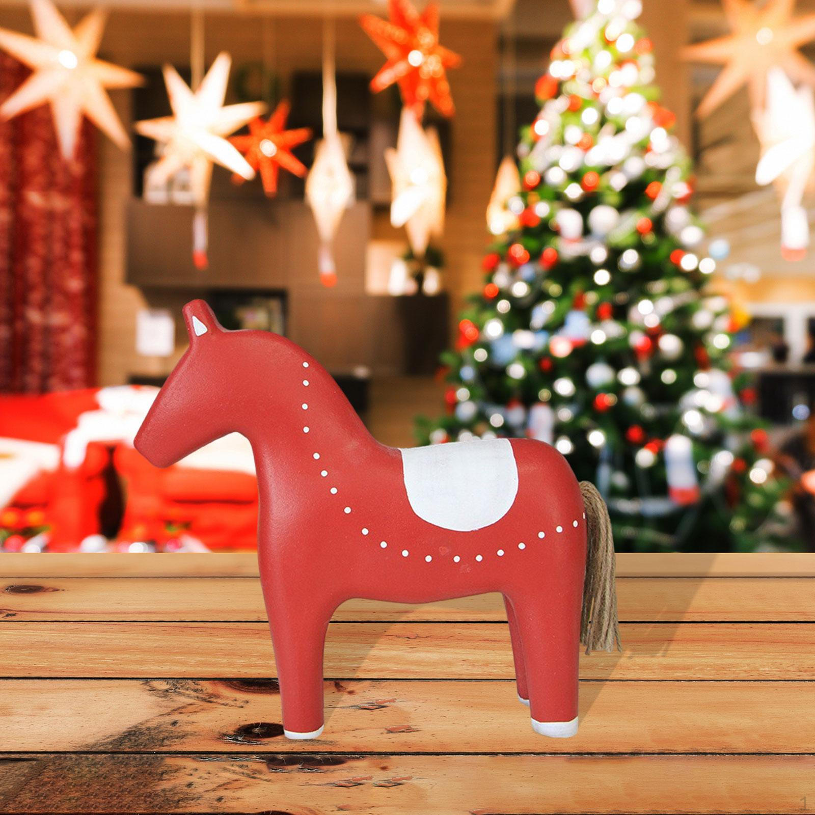 

Лошадь Украшение Комната Деревянная Фигурка Сувенир Искусство Ремесла Портативный large