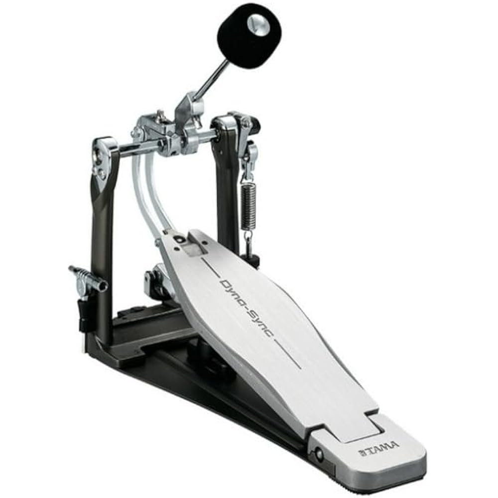 TAMA HPDS1 with dedicated hard case for the “Dyna-Sync” single drum pedal using the Tama “direct ...