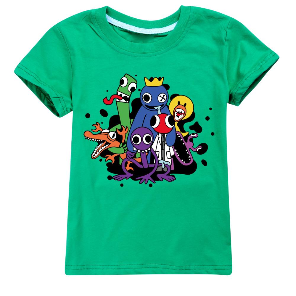 Kinder T-Shirt kurzärmelig Jungen lässiges und bequemes Oberteil Täglich reine Baumwolle