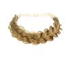 Adjustable Braided Hair Headband Golden/Brown/Black Handmade Hair Band  Women