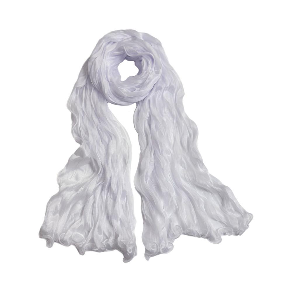 Fashion Solid Color Shiny Bubble Crepe Hijab Long Sunscreen Africa Headband Breathable Thin Muslim Wraps Shawl Women