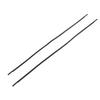 1 Pair Roof Drip Weatherstrip 75555?06080 Rubber Leakage Proof Dust Resistant Roof Weatherstrip