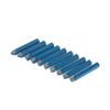 10pcs 1/4 Inch Carbide Tip Tools C6 Drill Bit Cutting Set Metal Lathe Tools Blue For CNC Lathe Turning Tools Boring Drill Bits