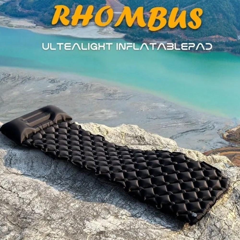 Thickened Pad Camping Air Mattress Tear-Resistant Self-Inflating Sleeping Mat Hiking Backpacking