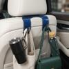Wear-Resistant Car Headrest Hook High Load-Bearing Hanging Headrest Bag Holder  Automotive Seat