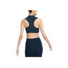 Nike Solid Color Knitted Simple Versatile Breathable Sports Vest Women Tops Navy-Blue FN3678-478