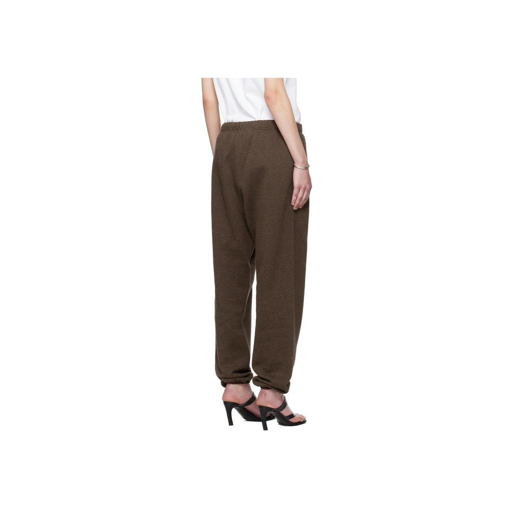 Fear of God Pantaloni de sport Essentials Heather Wood Pantaloni pentru bărbați maro 130SU242022F
