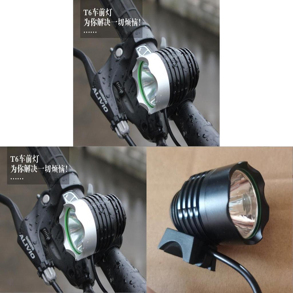 Bicycle Mountain Bike Usb Headlight Front Light Power Bank For Night Riding